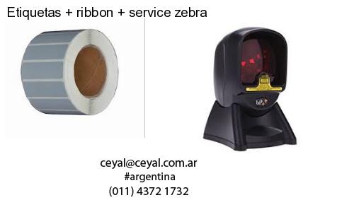 Etiquetas   ribbon   service zebra