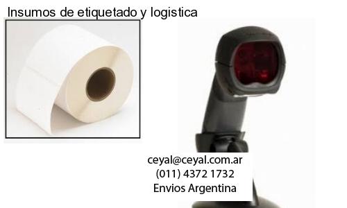 Insumos de etiquetado y logistica