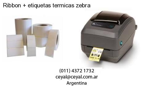 Ribbon   etiquetas termicas zebra