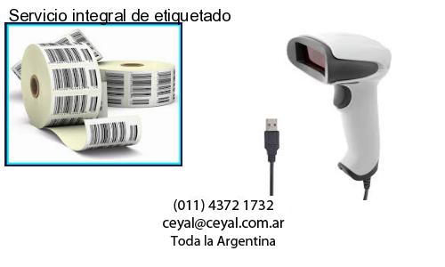 Servicio integral de etiquetado