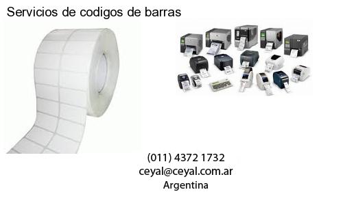 Servicios de codigos de barras