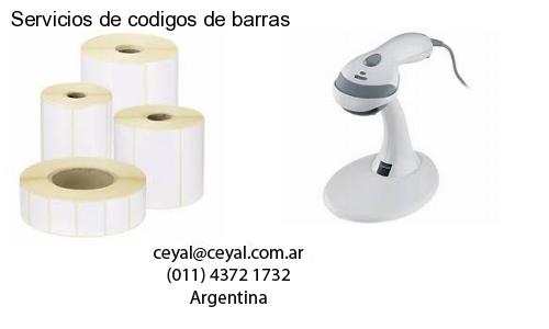 Servicios de codigos de barras