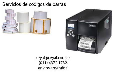 Servicios de codigos de barras