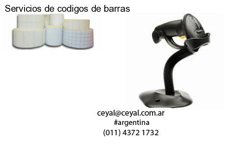 Servicios de codigos de barras
