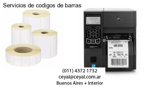 Servicios de codigos de barras