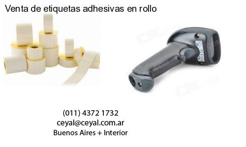 Venta de etiquetas adhesivas en rollo