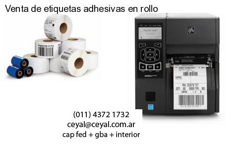 Venta de etiquetas adhesivas en rollo