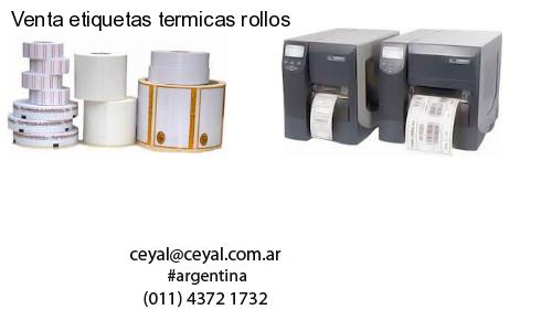 Venta etiquetas termicas rollos