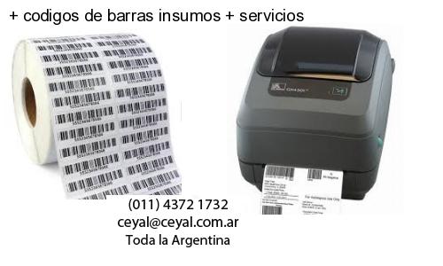  codigos de barras insumos   servicios