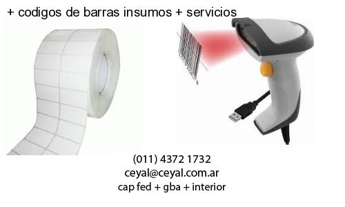   codigos de barras insumos   servicios