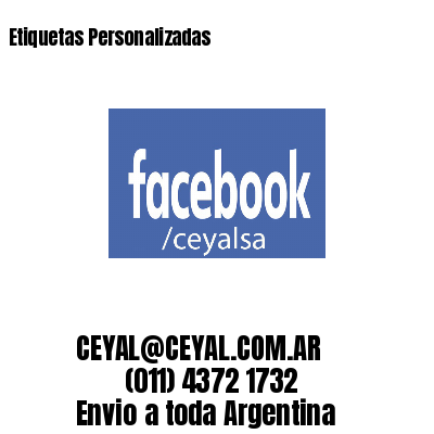 Etiquetas Personalizadas