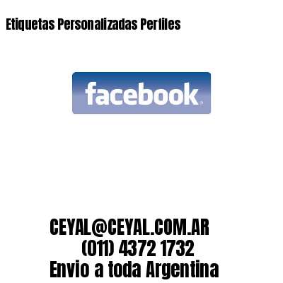 Etiquetas Personalizadas Perfiles 