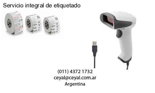 Servicio integral de etiquetado