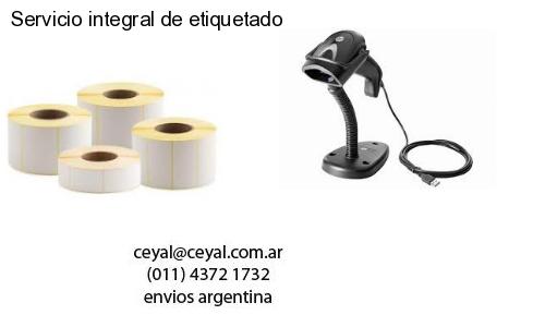 Servicio integral de etiquetado