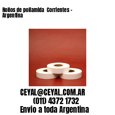 Rollos de poliamida  Corrientes – Argentina