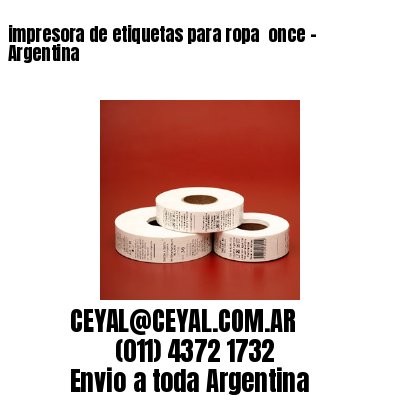 impresora de etiquetas para ropa  once – Argentina