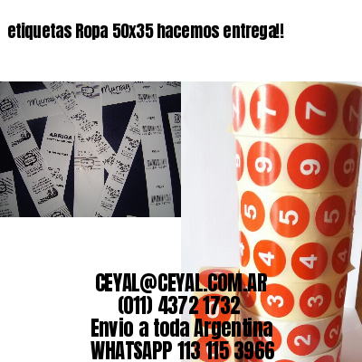 etiquetas Ropa 50×35 hacemos entrega!!