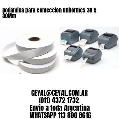 poliamida para confeccion uniformes 30 x 30Mm