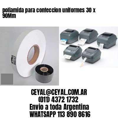 poliamida para confeccion uniformes 30 x 90Mm