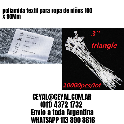 poliamida textil para ropa de niños 100 x 90Mm