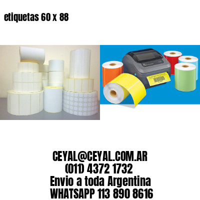 etiquetas 60 x 88