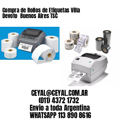 Compra de Rollos de Etiquetas Villa Devoto  Buenos Aires TSC