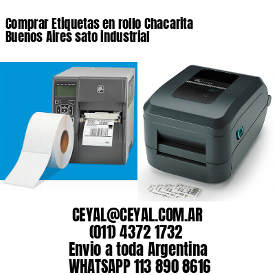 Comprar Etiquetas en rollo Chacarita  Buenos Aires sato industrial