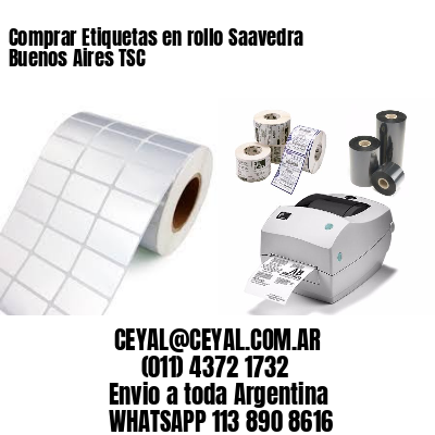 Comprar Etiquetas en rollo Saavedra  Buenos Aires TSC