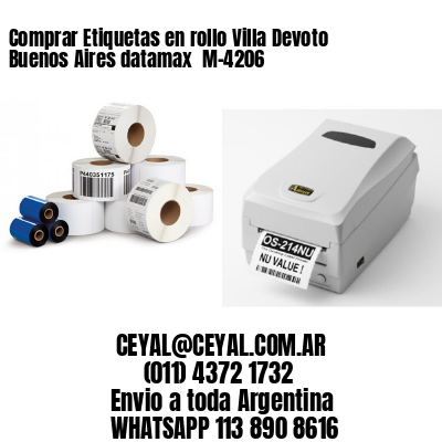 Comprar Etiquetas en rollo Villa Devoto  Buenos Aires datamax  M-4206