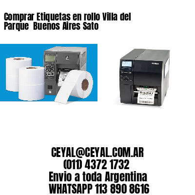 Comprar Etiquetas en rollo Villa del Parque  Buenos Aires Sato