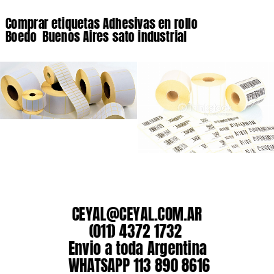 Comprar etiquetas Adhesivas en rollo Boedo  Buenos Aires sato industrial