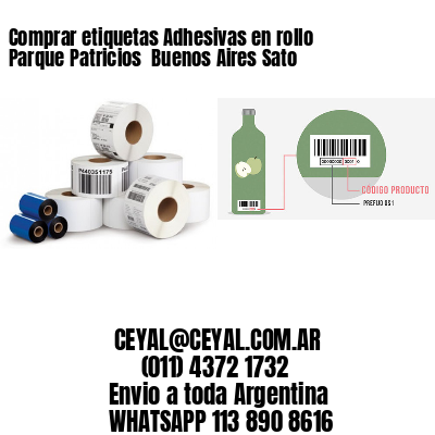 Comprar etiquetas Adhesivas en rollo Parque Patricios  Buenos Aires Sato