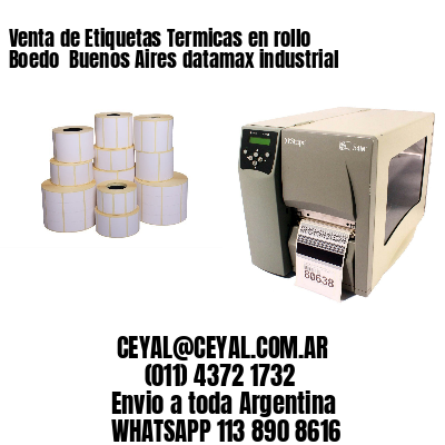 Venta de Etiquetas Termicas en rollo Boedo  Buenos Aires datamax industrial