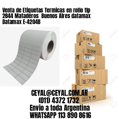 Venta de Etiquetas Termicas en rollo tlp 2844 Mataderos  Buenos Aires datamax Datamax E-4204B