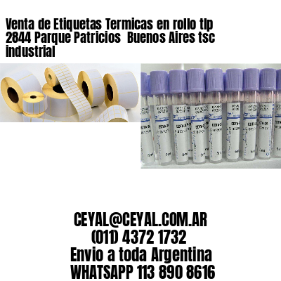 Venta de Etiquetas Termicas en rollo tlp 2844 Parque Patricios  Buenos Aires tsc industrial