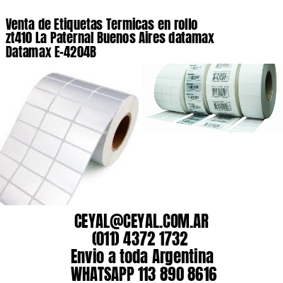 Venta de Etiquetas Termicas en rollo zt410 La Paternal Buenos Aires datamax Datamax E-4204B