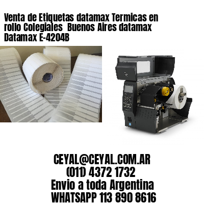 Venta de Etiquetas datamax Termicas en rollo Colegiales  Buenos Aires datamax Datamax E-4204B