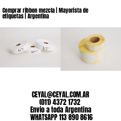 Comprar ribbon mezcla | Mayorista de etiquetas | Argentina