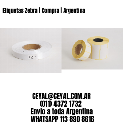 Etiquetas Zebra | Compra | Argentina