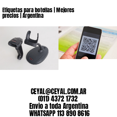 Etiquetas para botellas | Mejores precios | Argentina