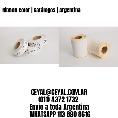 Ribbon color | Catálogos | Argentina
