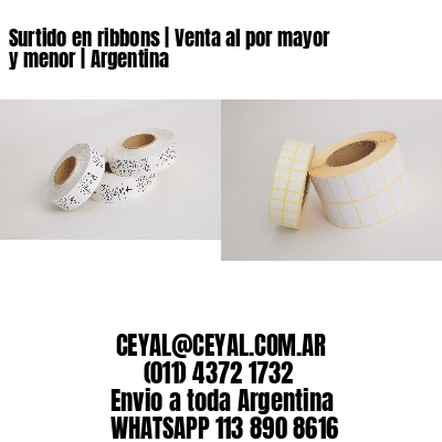 Surtido en ribbons | Venta al por mayor y menor | Argentina