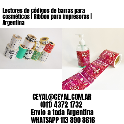 Lectores de códigos de barras para cosméticos | Ribbon para impresoras | Argentina