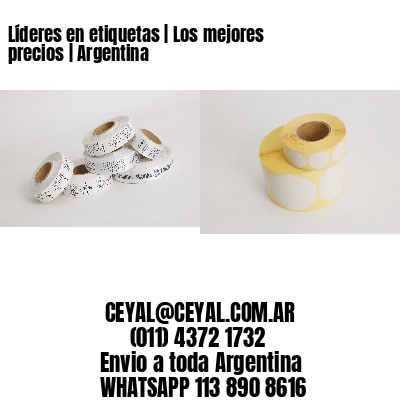 Líderes en etiquetas | Los mejores precios | Argentina