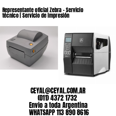 Representante oficial Zebra – Servicio técnico | Servicio de impresión