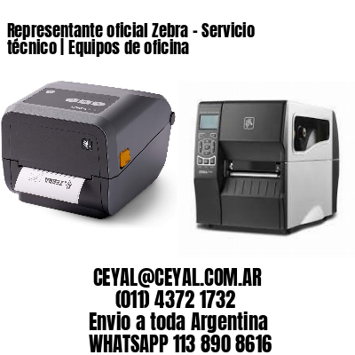 Representante oficial Zebra – Servicio técnico | Equipos de oficina