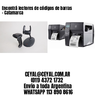 Encontrá lectores de códigos de barras – Catamarca