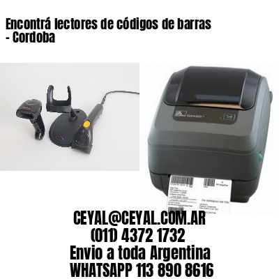 Encontrá lectores de códigos de barras – Cordoba