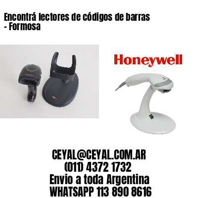 Encontrá lectores de códigos de barras – Formosa