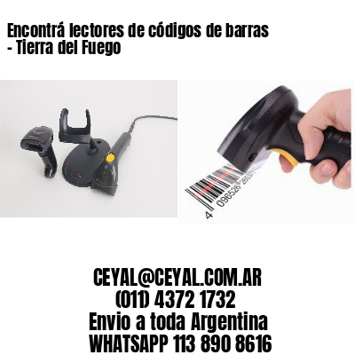 Encontrá lectores de códigos de barras – Tierra del Fuego